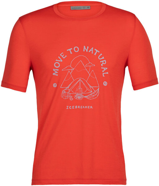 Icebreaker Merino Tech Lite II T-Shirt Canopy Camper T-Shirt - Men's