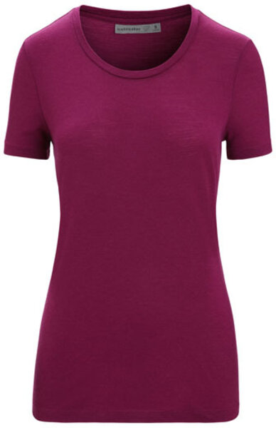 Icebreaker Tech Lite II Merino Short Sleeve T-Shirt Women's Color: Cherry