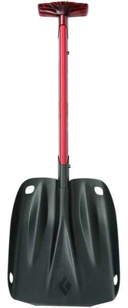 Black Diamond Transfer 3 Shovel Color: Fire Red
