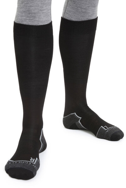 Icebreaker Ski+ Ultralight OTC Sock - Men's Color: Black
