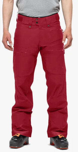 Norrona lofoten GTX insulated Pants - Men's Color: Rhubarb