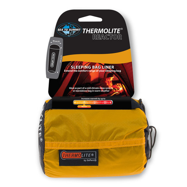 Sea to Summit Thermolite Reactor Sleeping Bag Liner (adds up to 8C) 