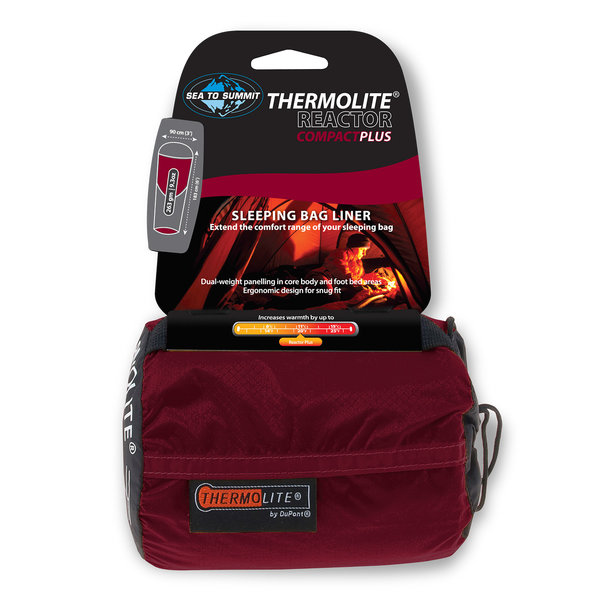 Sea to Summit Thermolite Reactor Compact Plus Sleeping Bag Liner (adds up to 11C)