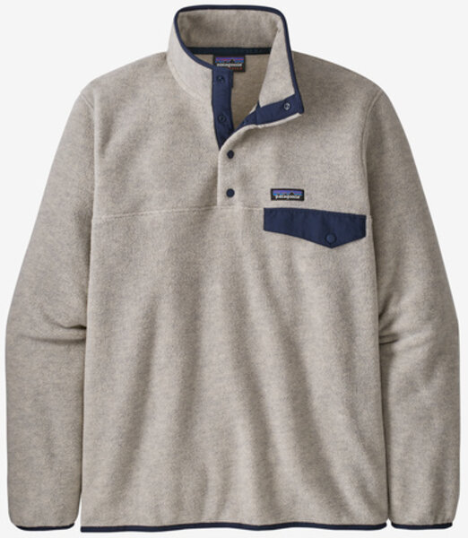 Patagonia Lightweight Synchilla Snap-T Fleece Pullover - Men's Color: Oatmeal Heather
