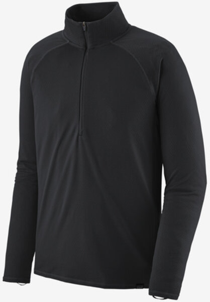 Patagonia Capilene Midweight Zip-Neck - Long Sleeve - Men's Color: Black