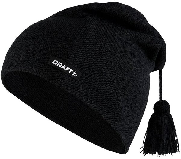 Craft Core Classic Knit Hat Color: Black