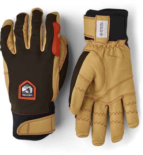 Hestra Gloves Ergo Grip Active Gloves - Men's Color: Dark Forest / Natural Brown