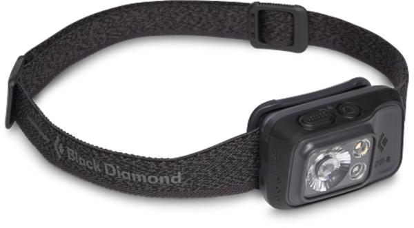 Black Diamond Spot 400-R (400 Lumens-Rechargeable) Headlamp - Graphite