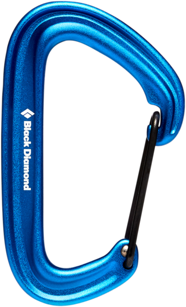 Black Diamond Litewire Carabiner Color: Blue