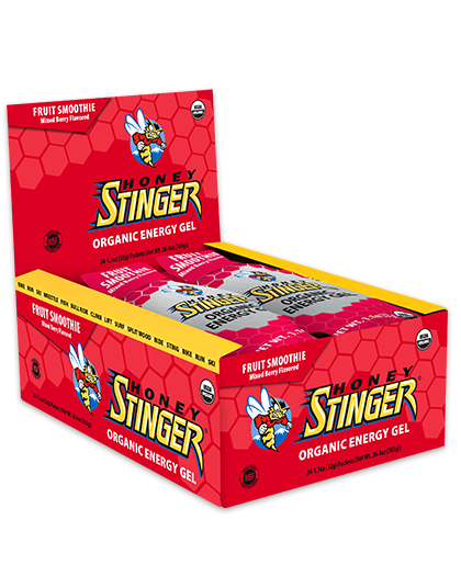 Honey Stinger Organic Energy Gel - Fruit Smoothie (37g) - Box of 24 