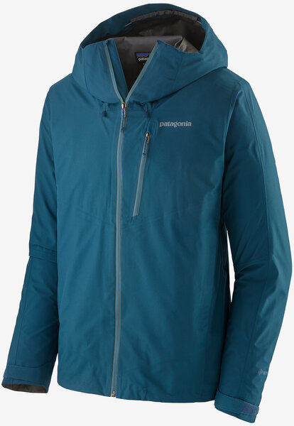 Patagonia Calcite GTX Jacket - Men's Color: Crater Blue w/Abalone Blue