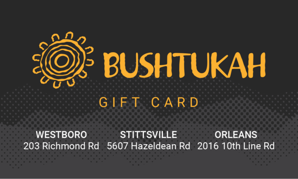 Bushtukah Gift Cards