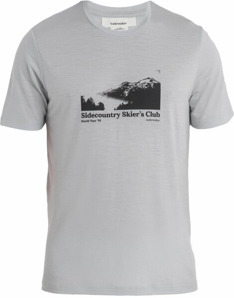 Icebreaker 150 Tech Lite II Short Sleeve T-Shirt Sidecountry Skiers Club - Men's Color: Ether