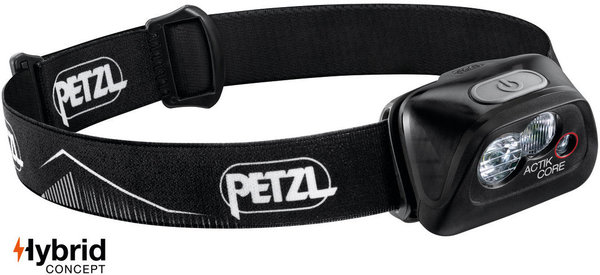 Petzl Actik Core USB Rechargeable Headlamp (450 Lumens) Color: Black