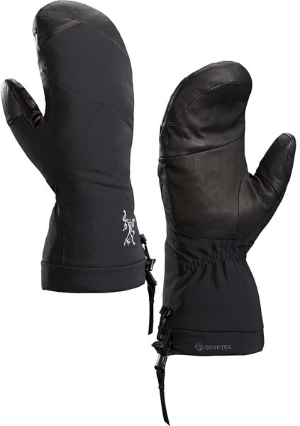 Arcteryx Fission SV GTX Mitts - Unisex Color: Black/Infrared