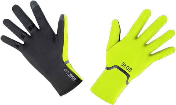 GORE Infinium Stretch Gloves - Unisex Color: Yellow/Black