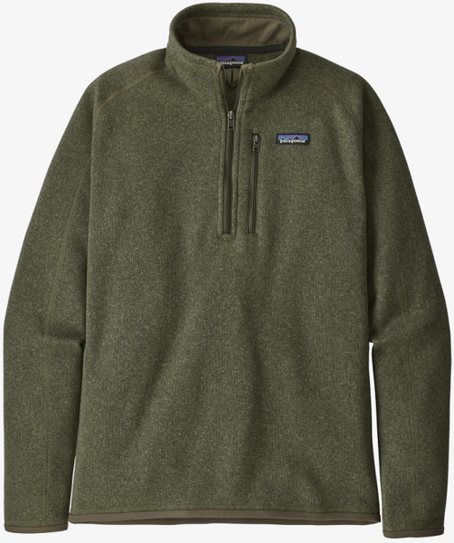 Patagonia Better Sweater 1/4-Zip Fleece - Men's Color: Industrial Green