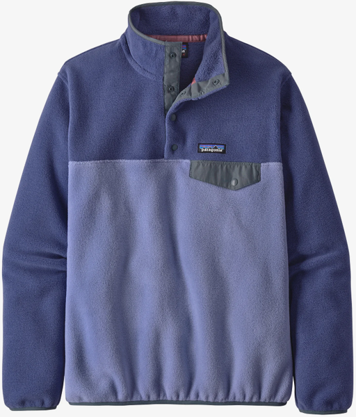 Patagonia Lightweight Synchilla Snap-T Fleece Pullover - Women's Color: Light Current Blue