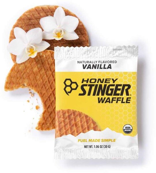 Honey Stinger Organic Waffle - Vanilla (30g) - Box of 16