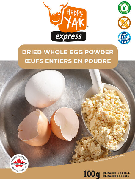 Happy Yak Dried Whole Egg Powder 