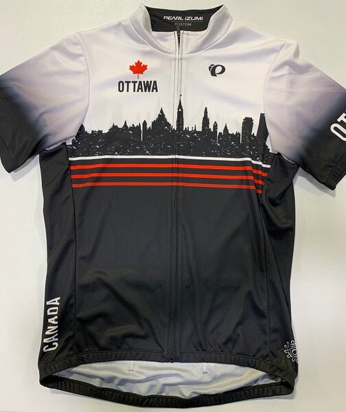 New PEARL IZUMI Men Select LTD Short Sleeve Cycling Jersey CANADA Custom 