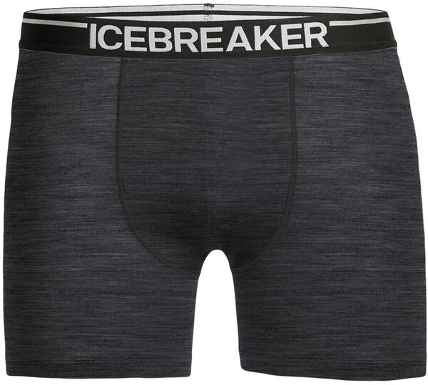 Icebreaker Anatomica Boxers - Men's Color: Gritstone Heather