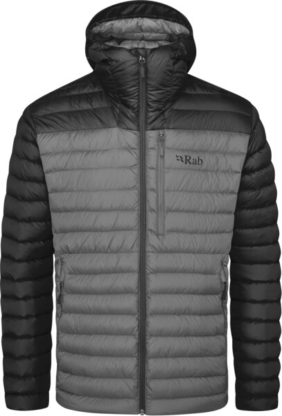 Rab Microlight Alpine Down Jacket - Men's Color: Black/Graphene