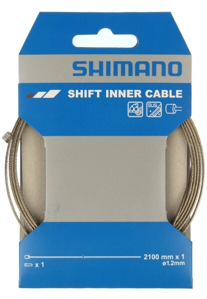 Shimano Shimano Stainless Steel Shift Cable 1.2 x 2100mm