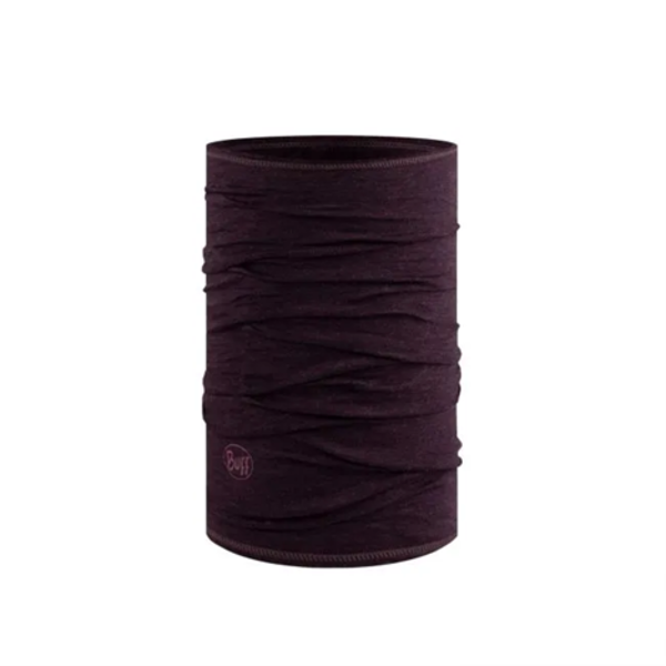 Buff Merino Lightweight Neckwear - Wool Color: Deep Purple