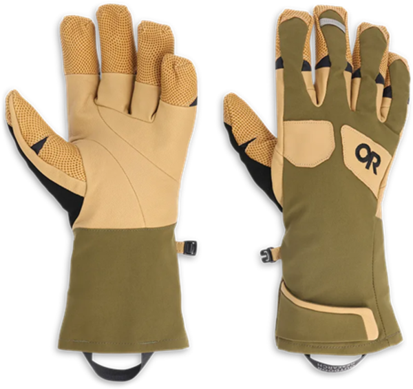 Outdoor Research Extravert Gloves - Men's Color: Loden/Natural