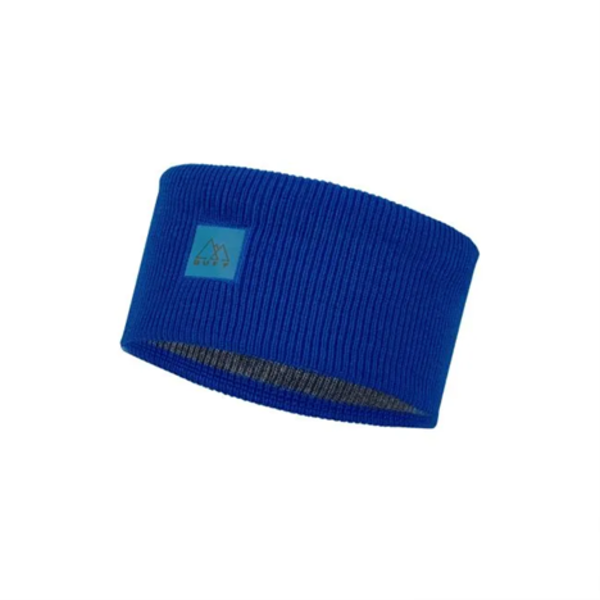 Buff Crossknit Headband Color: Azure Blue