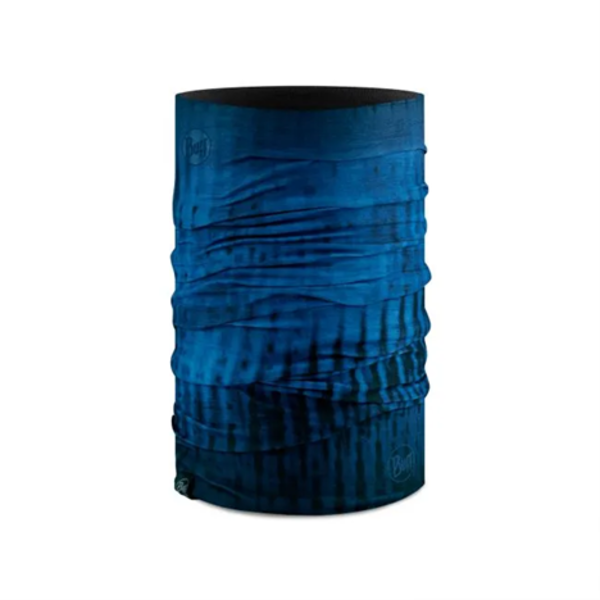 Buff Polar Reversible Multifunctional Neckwear - Zoom Blue Color: Zoom Blue