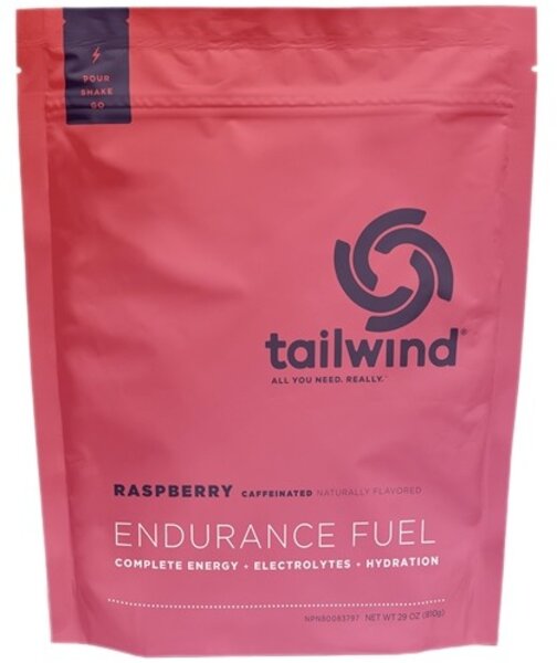 Tailwind Caffeinated Endurance Fuel - Raspberry Buzz - 30 Servings (810g)