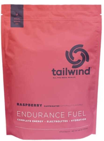 Tailwind Caffeinated Endurance Fuel - Raspberry Buzz - 50 Servings (1350g) 