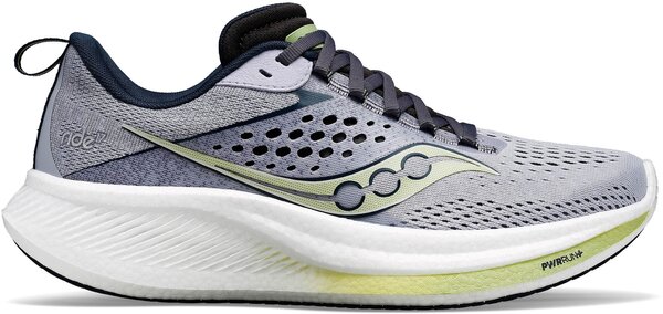Saucony Ride 17 (Available in Wide Width) - Women's Color: Iris/Navy