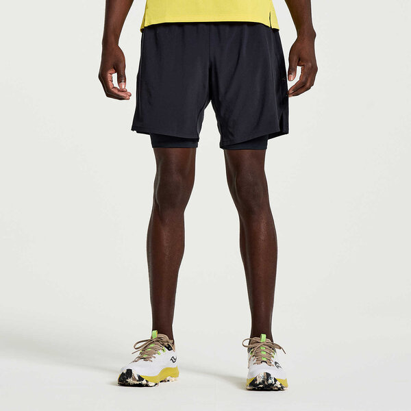 Saucony Outpace 2-in-1 Shorts - 7" - Men's