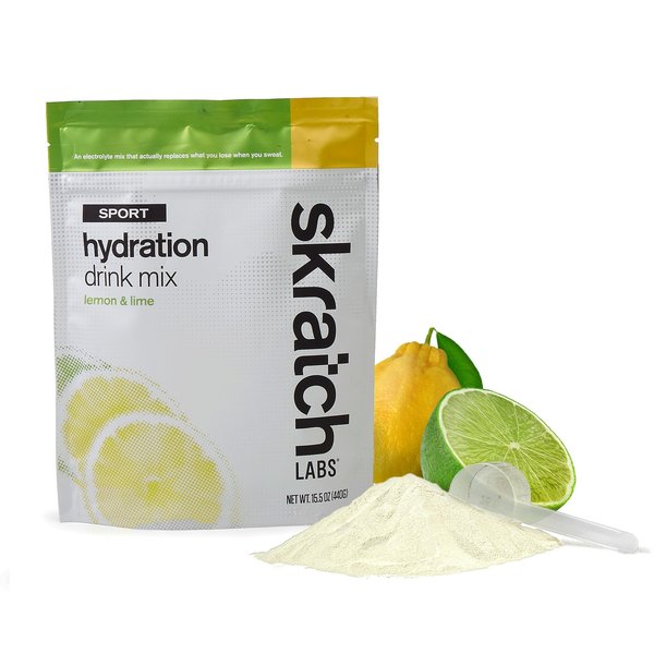 Skratch Labs Sport Hydration Drink Mix - Lemon & Limes 440g/1lb Flavor: Lemons and Limes