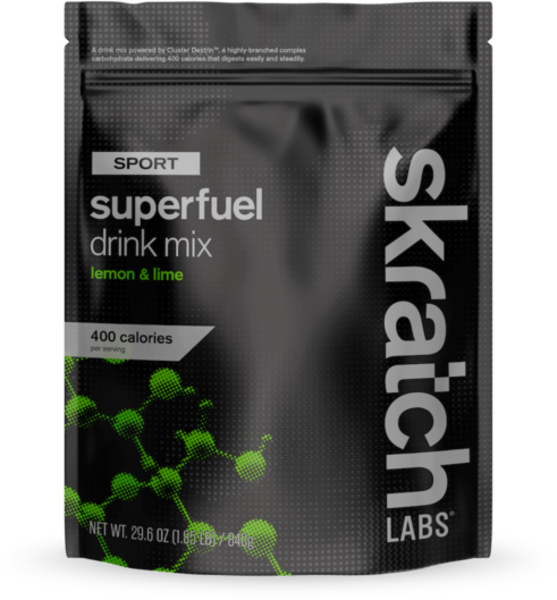 Skratch Labs Sport Superfuel Drink Mix - Lemon & Lime 840g 