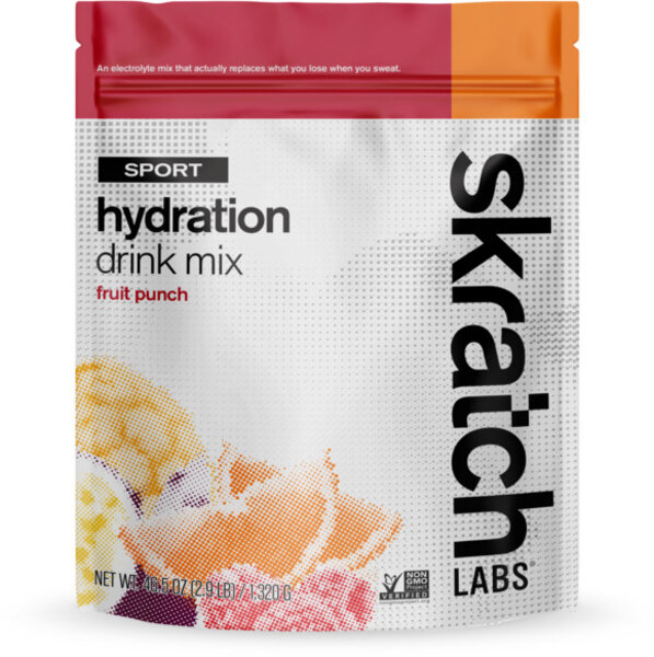 Skratch Labs Sport Hydration Drink Mix - Fruit Punch - 1320g/3lb 