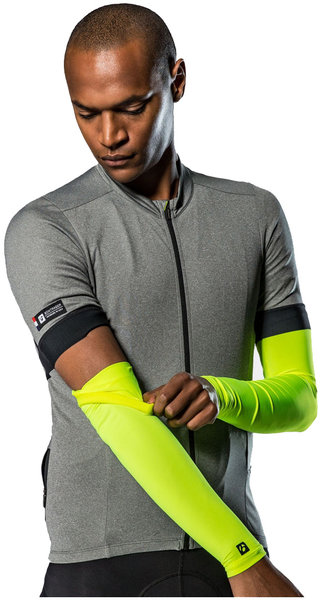Bontrager UV Sunstop Cycling Arm Cover Color: Radioactive Yellow