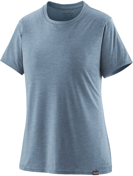 Patagonia Capilene Cool Daily Shirt - Women's Color: Steam Blue - Light Plume Grey X-Dye