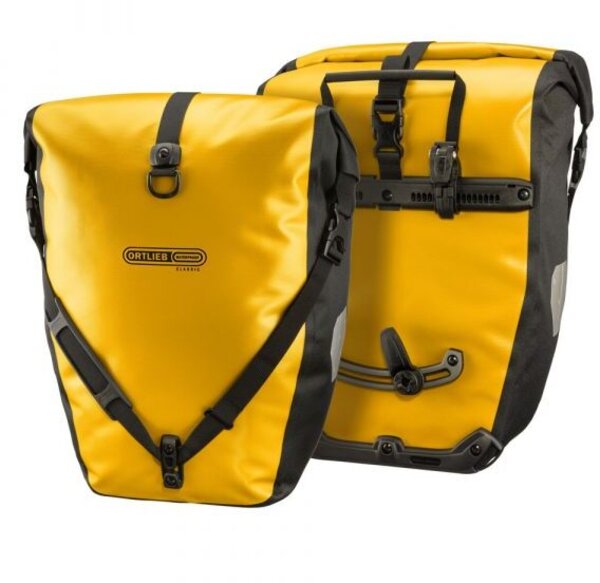 Ortlieb Back-Roller Classic (Pair) 40L Color: Sun Yellow-Black
