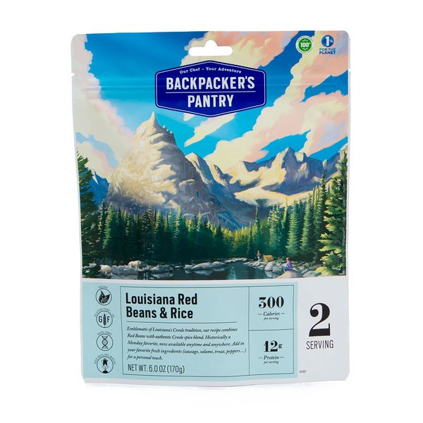 Backpacker's Pantry Louisiana Red Beans & Rice (2 Servings)
