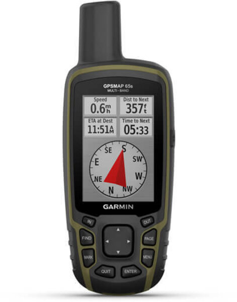 Garmin GPSMAP® 65s - Multi-Band GPS Handheld with Sensors