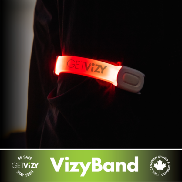 Get Vizy Vizy Band - Rechargeable LED Armband Light