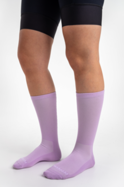 Peppermint Solid Knitted Socks - Women's