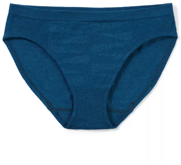 Smartwool Merino Sport Seamless Bikini - Women's Color: Twilight Blue