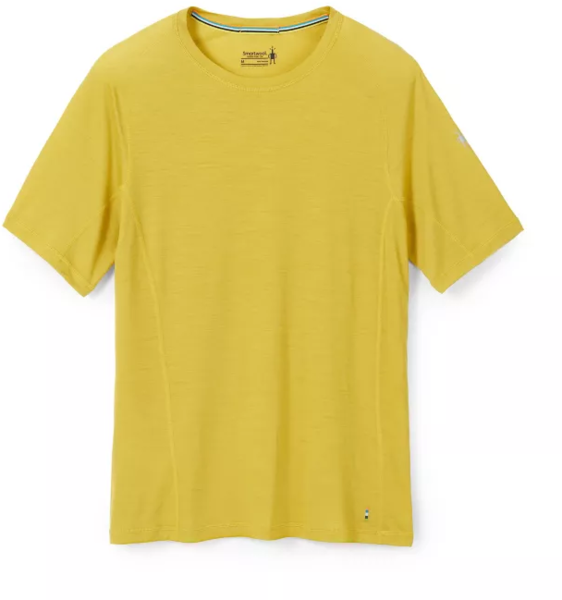 Smartwool Merino Sport Ultralite Short Sleeve - Men's Color: Golden Olive