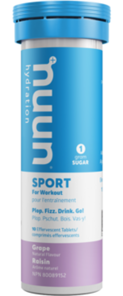 nuun Sport Hydration - Grape (10 tablets) 
