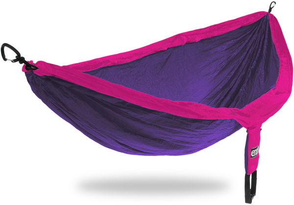 eno Doublenest Hammock Color: Purple / Fuschia